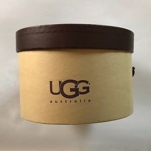 UGG, Gold shiny Earmuffs Brand New in the Box, One size